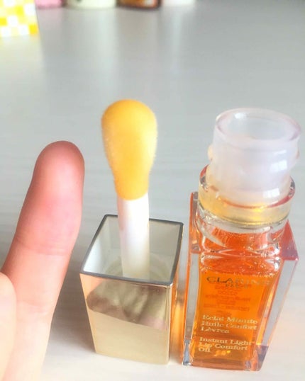 コンフォート リップオイル /CLARINS/リップグロスを使ったクチコミ(2枚目)