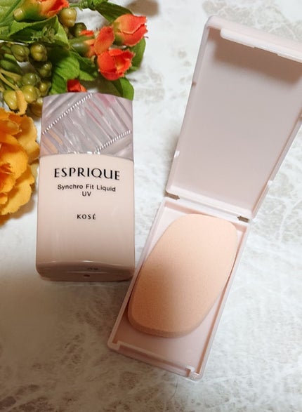 シンクロフィット リキッド U V/ESPRIQUE/リキッドファンデーションを使ったクチコミ(2枚目)