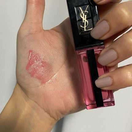 ルージュ ピュールクチュール ヴェルニ ウォーターステイン/YVES SAINT LAURENT BEAUTE/口紅を使ったクチコミ(9枚目)