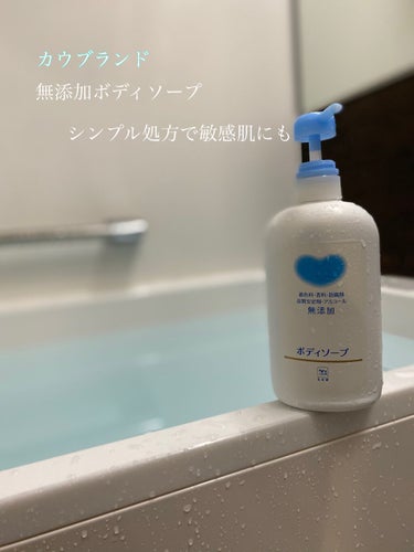 ボディソープ 本体 550ml【旧】/カウブランド無添加/ボディソープを使ったクチコミ（1枚目）