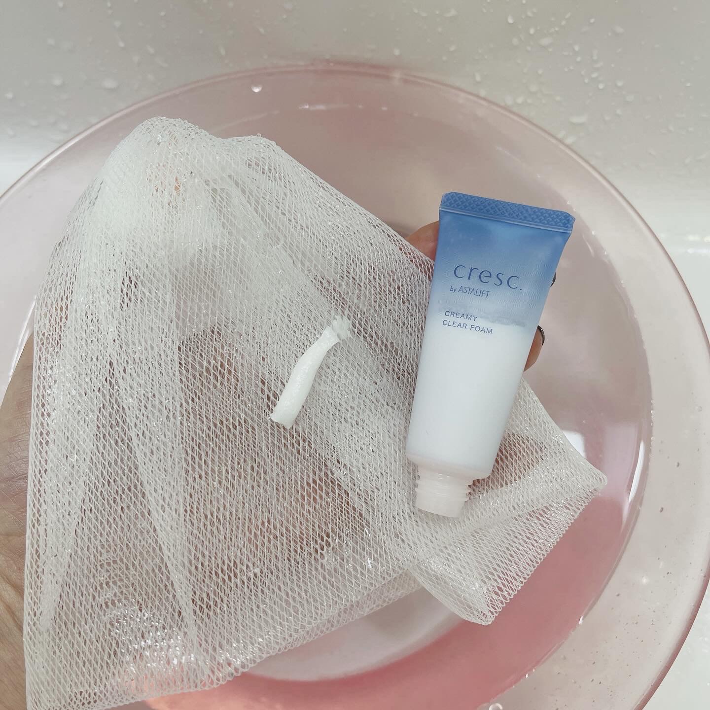 クリーミー クリアフォーム/cresc. by ASTALIFT/洗顔フォームを使ったクチコミ（3枚目）