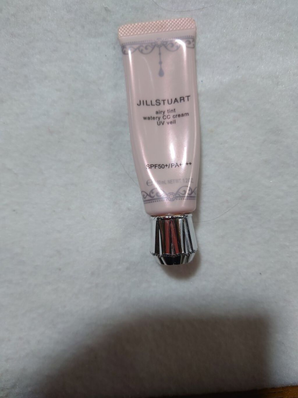 エアリーティント ウォータリーCCクリーム 02 natural floral beige/JILL STUART/CCクリームを使ったクチコミ（1枚目）