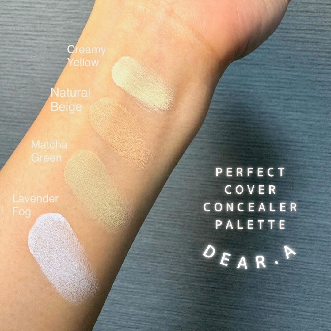 パーフェクトカバー コンシーラーパレット/Dear.A/パレットコンシーラーを使ったクチコミ(2枚目)