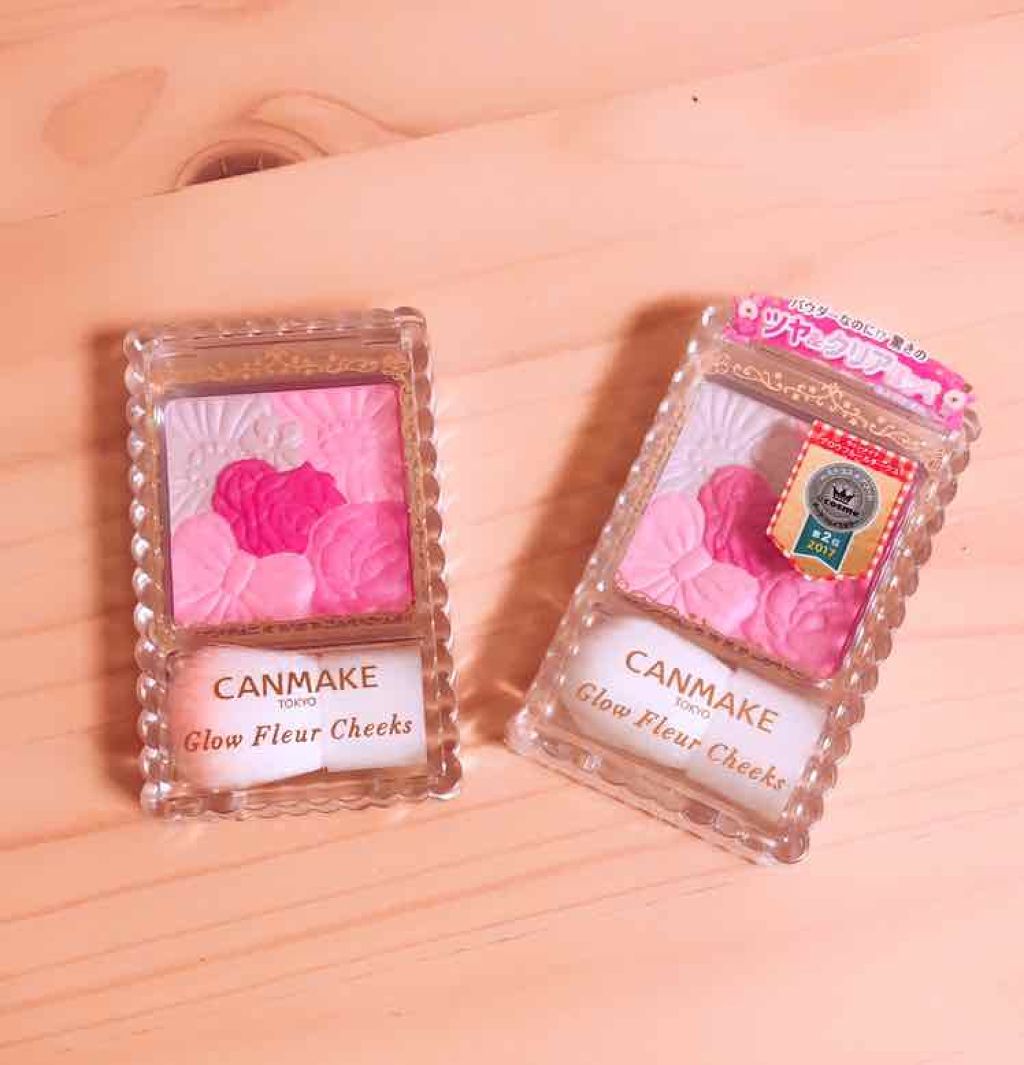 グロウフルールチークス/キャンメイク/パウダーチークを使ったクチコミ(1枚目)