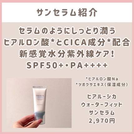 ヒアルーシカ ウォーターフィット サンセラム/SKIN1004/日焼け止めローションを使ったクチコミ(2枚目)