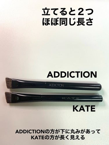 KATE アイブロウブラシのクチコミ「KATE 
アイブロウブラシ　　　　　　　¥1,540　　


#3秒ブロウブラシ
やわらかく.....」（2枚目）