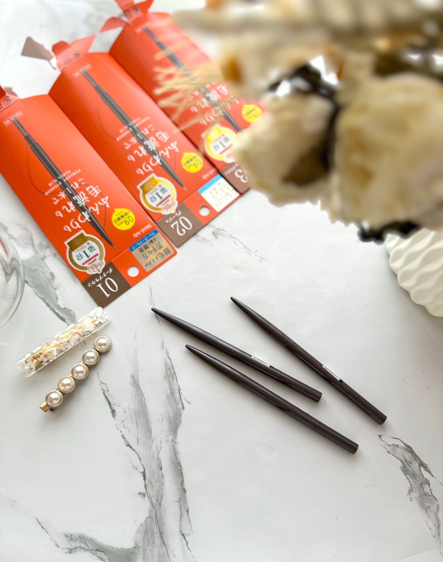 パウダリーアイブロウペンシル スリム/ミゼルエディ/アイブロウペンシルを使ったクチコミ(2枚目)