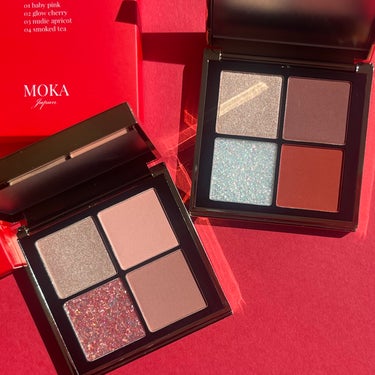 4色アイシャドウパレット/MOKA Japan cosmetics/アイシャドウパレットを使ったクチコミ（8枚目）