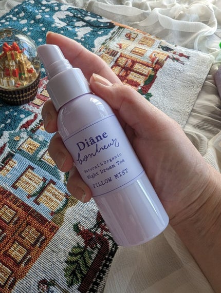 ダイアンボヌール おやすみピローミスト ナイトドリームティーの香り/ダイアン/ファブリックミストを使ったクチコミ(1枚目)