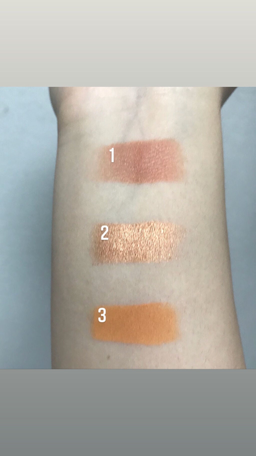 9色 マットグリッターアイシャドウパレット/MINSHZEE/アイシャドウパレットを使ったクチコミ(4枚目)