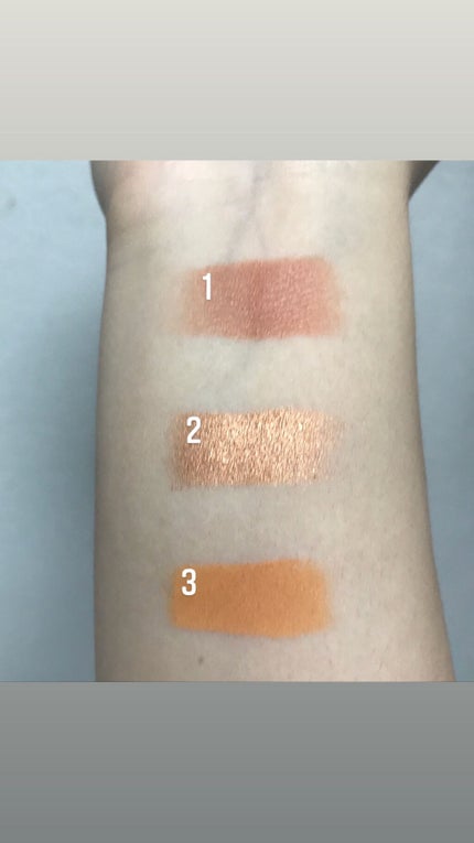 9色 マットグリッターアイシャドウパレット/MINSHZEE/アイシャドウパレットを使ったクチコミ(4枚目)