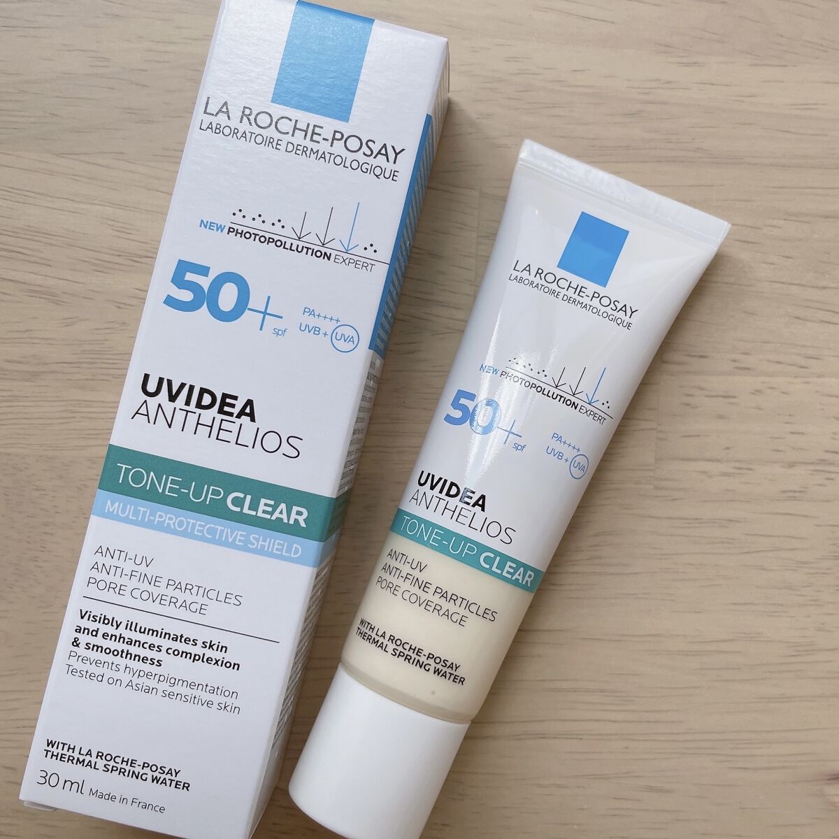 UVイデア XL プロテクショントーンアップ クリア/ラ ロッシュ ポゼ/化粧下地を使ったクチコミ（1枚目）