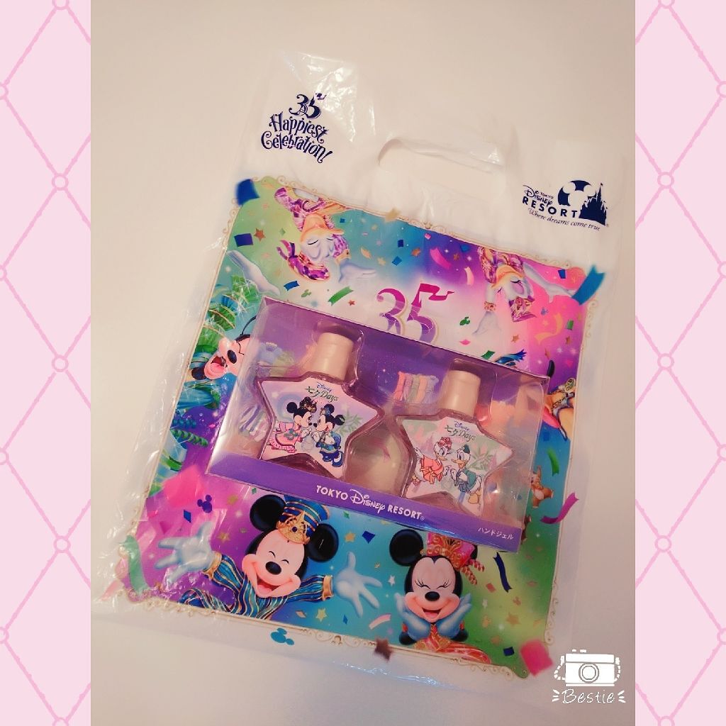 試してみた ハンドジェルセット 東京ディズニーリゾート Lips