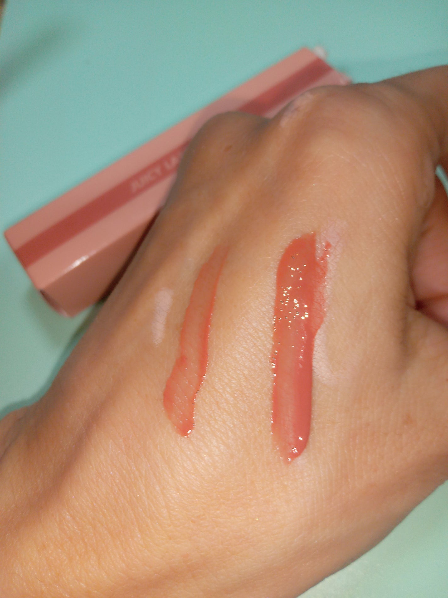 ジューシーラスティングティント/rom&nd/リップティントを使ったクチコミ(2枚目)