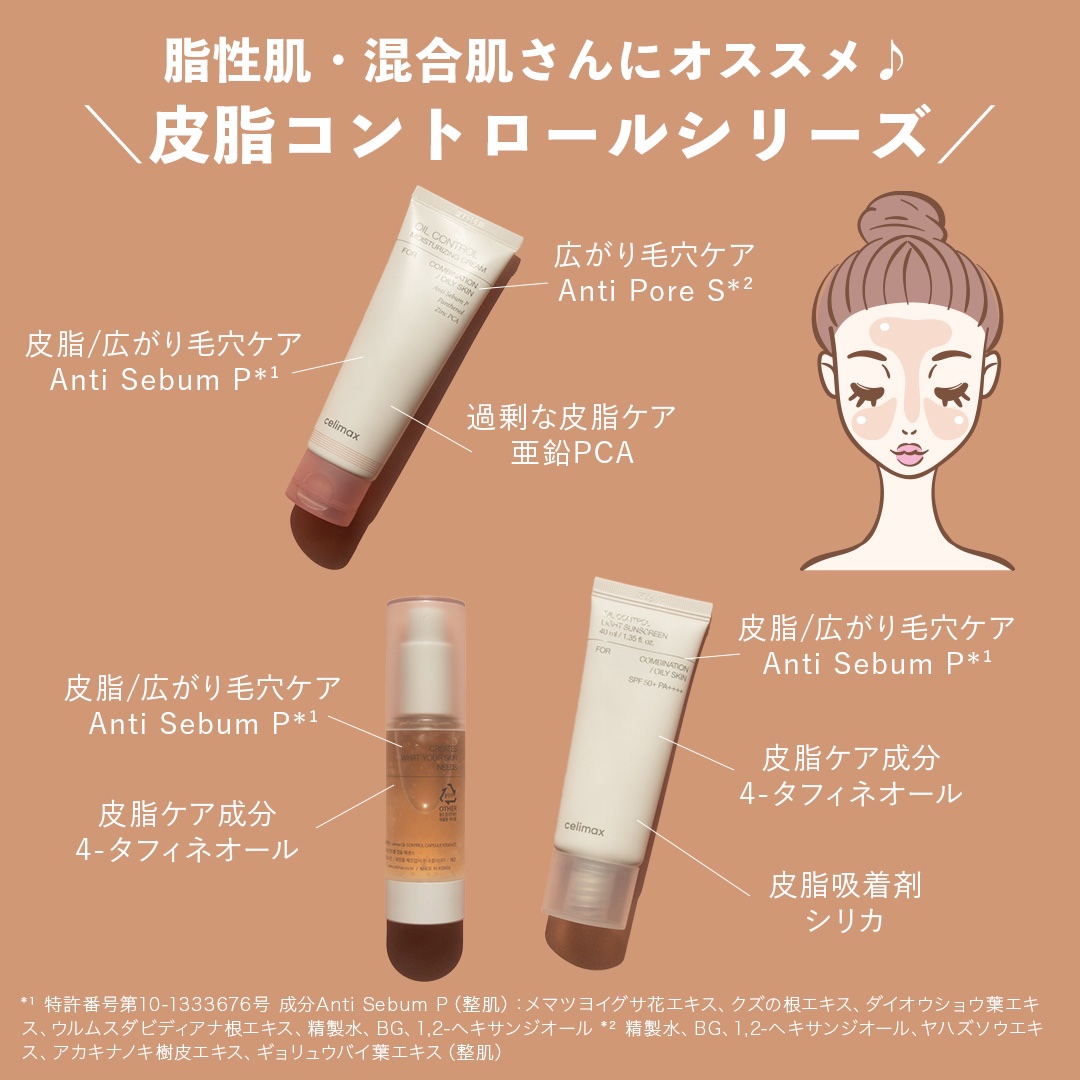 オイルコントロールカプセルエッセンス/celimax/美容液を使ったクチコミ（2枚目）