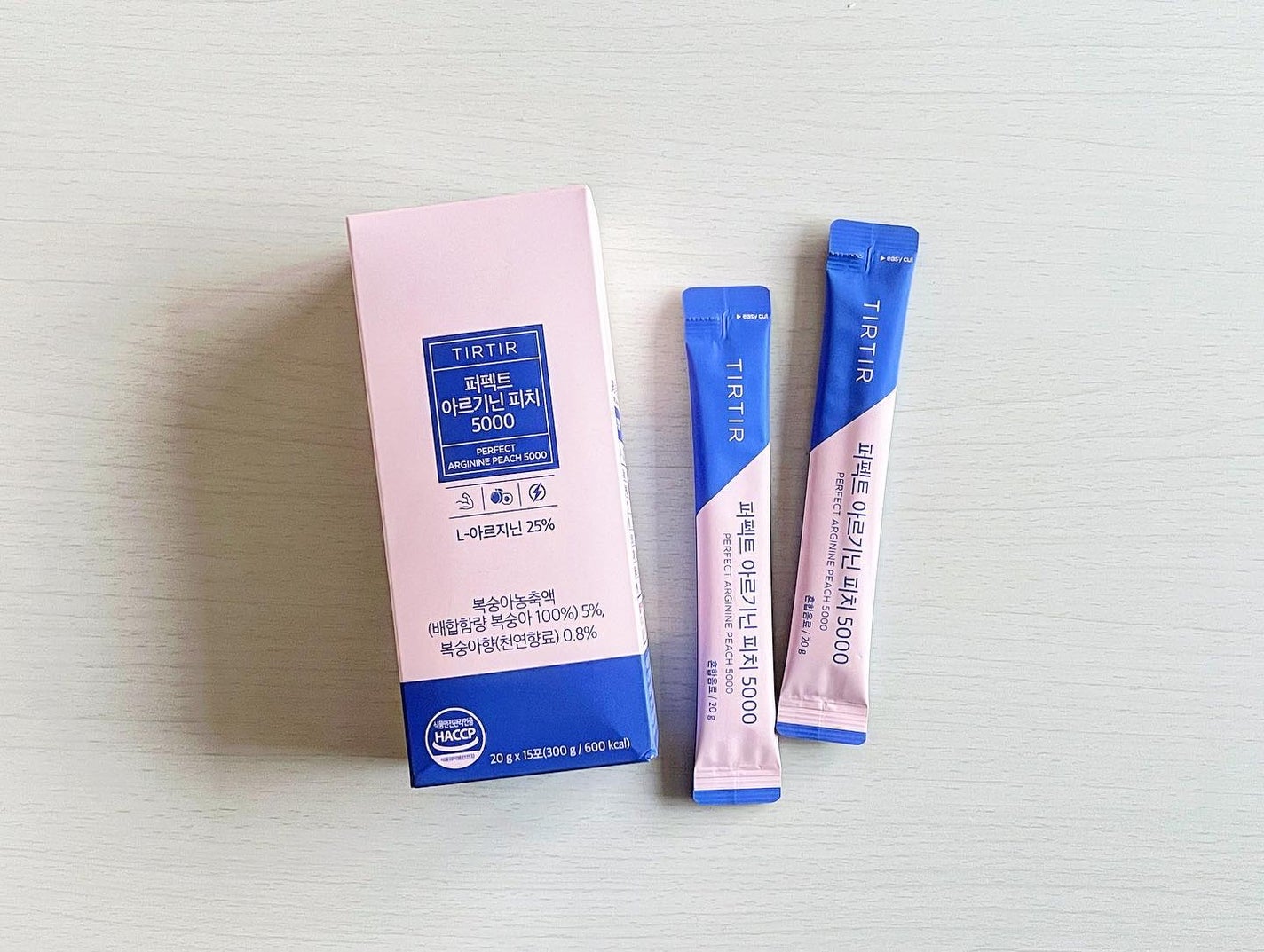 アルギニンピーチ/TIRTIR(ティルティル)/栄養ドリンクを使ったクチコミ(1枚目)