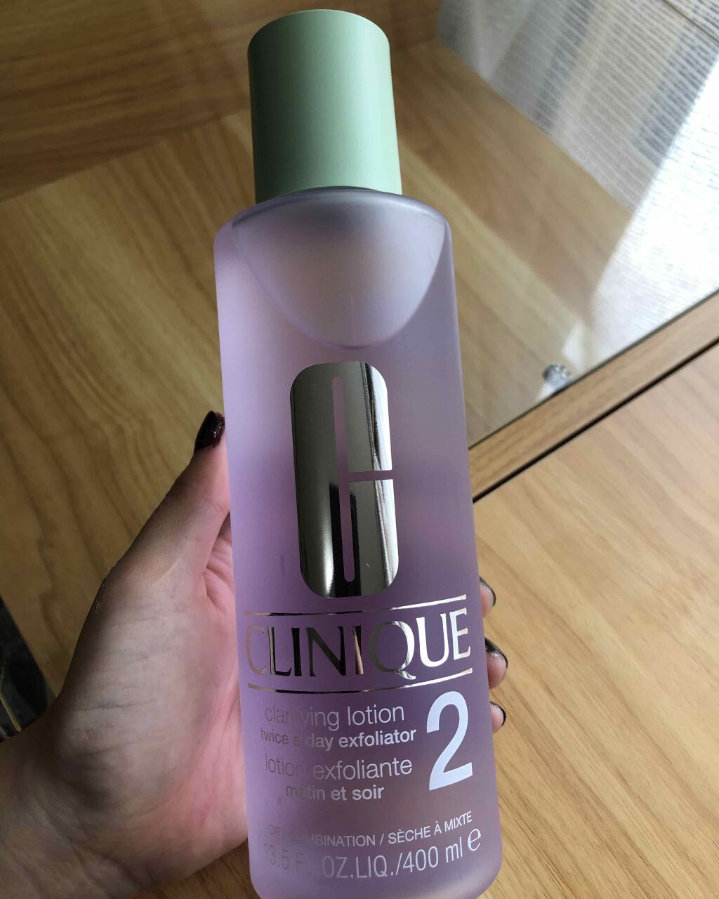 クラリファイング ローション 2/CLINIQUE/拭き取り化粧水を使ったクチコミ(1枚目)