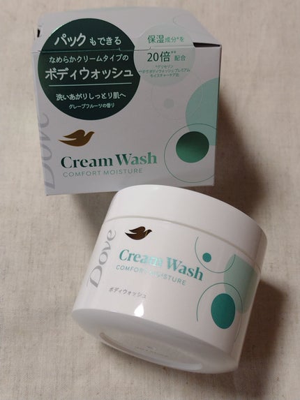 ダヴ クリームボディウォッシュ コンフォートモイスチャー/ダヴ/ボディソープを使ったクチコミ(1枚目)