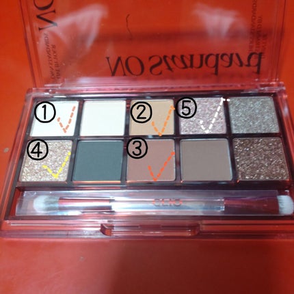 プロ アイ パレット/CLIO/アイシャドウパレットを使ったクチコミ(2枚目)