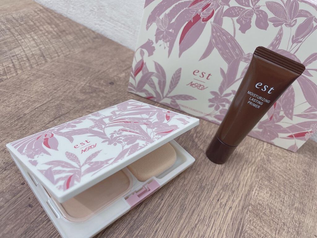 限定コンパクトケース&プライマーセット/est/メイクアップキットを使ったクチコミ(6枚目)