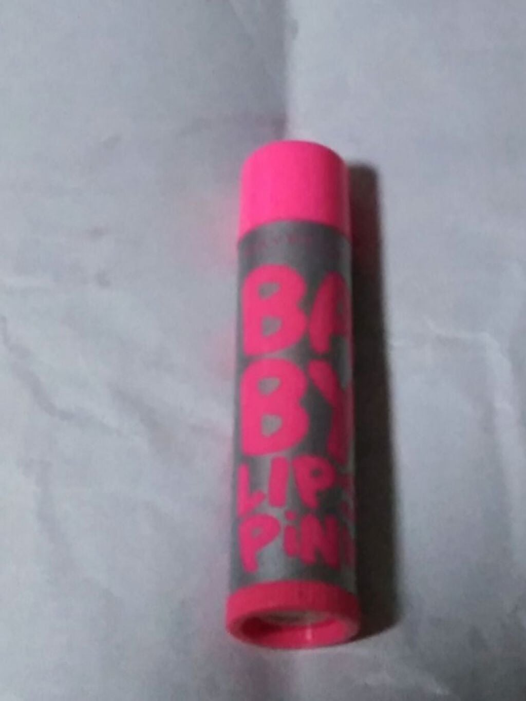 リップクリーム ピンクグロウ/MAYBELLINE NEW YORK/リップケアを使ったクチコミ(1枚目)