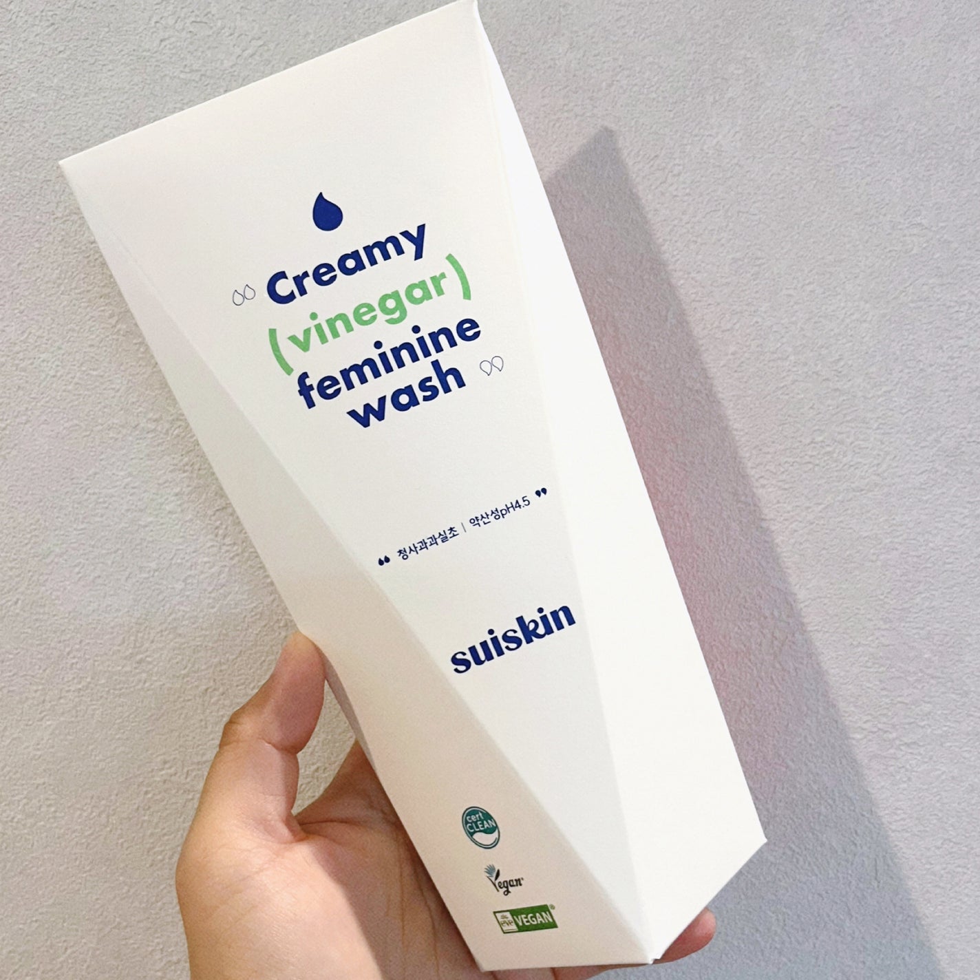 クリーミービネガーフェミニンウォッシュ/suiskin/ボディソープを使ったクチコミ(4枚目)