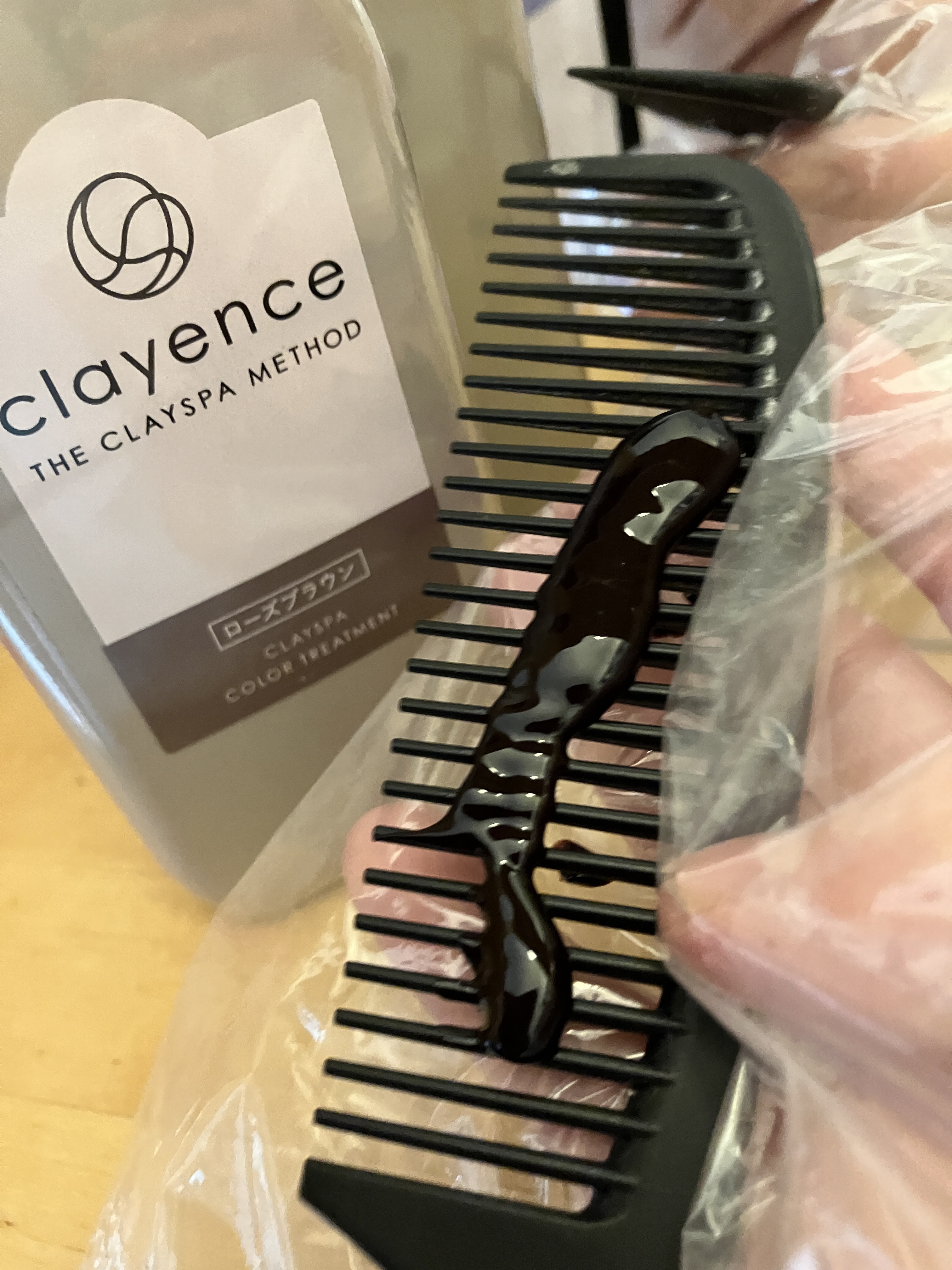 クレイスパ カラートリートメント/clayence/ヘアカラーを使ったクチコミ（3枚目）