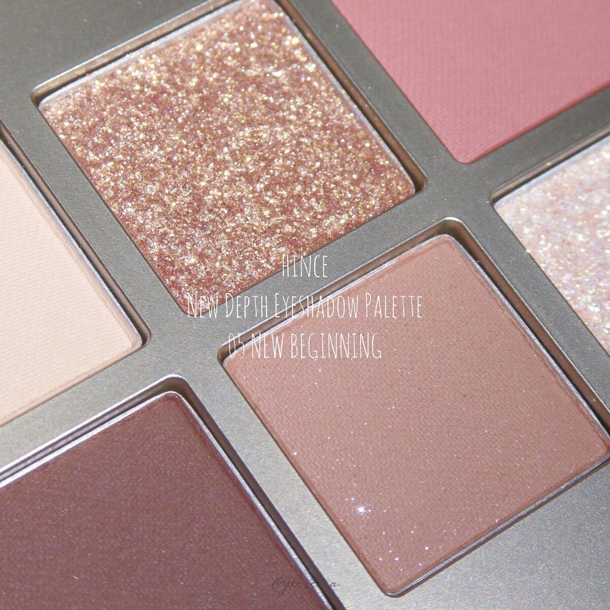 ニューデップスアイシャドウパレット/hince/アイシャドウパレットを使ったクチコミ(2枚目)