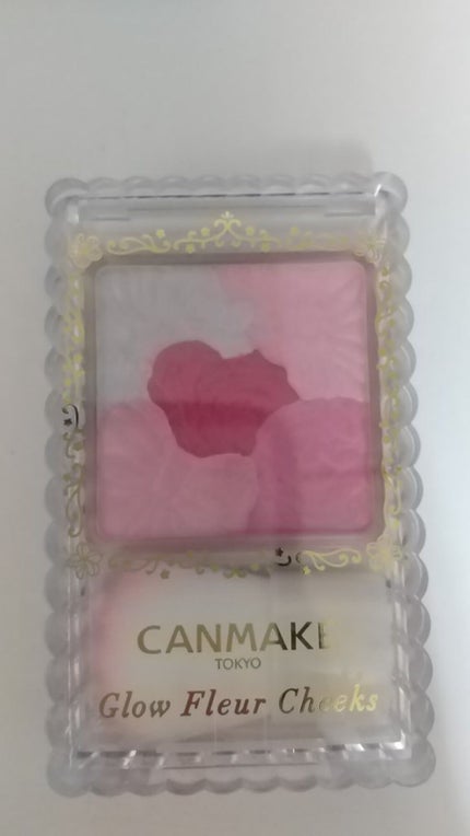 グロウフルールチークス/キャンメイク/パウダーチークを使ったクチコミ(2枚目)