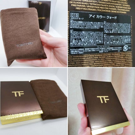 アイ カラー クォード/TOM FORD BEAUTY/アイシャドウパレットを使ったクチコミ(2枚目)