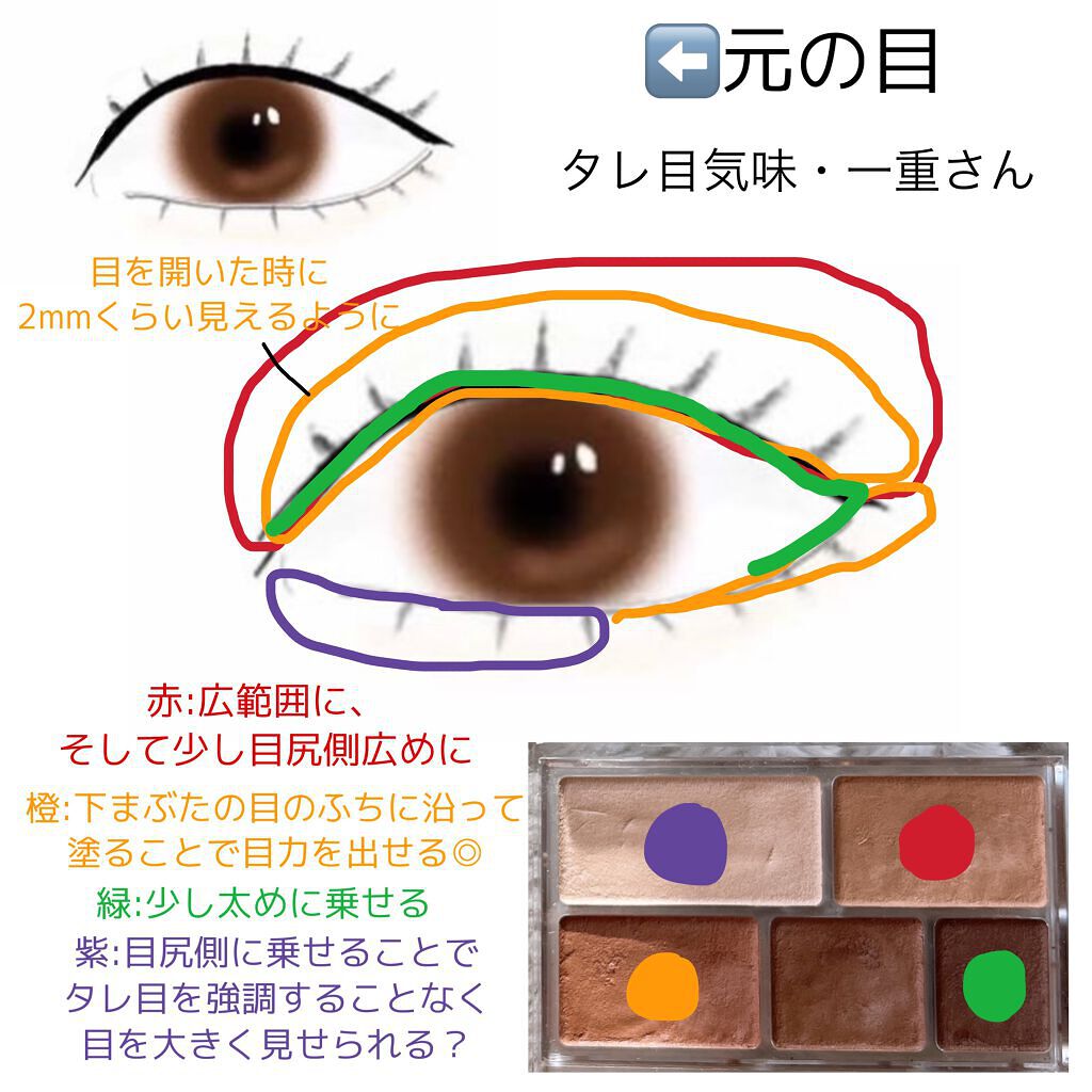 パーフェクトマルチアイズ/キャンメイク/アイシャドウパレットを使ったクチコミ(3枚目)