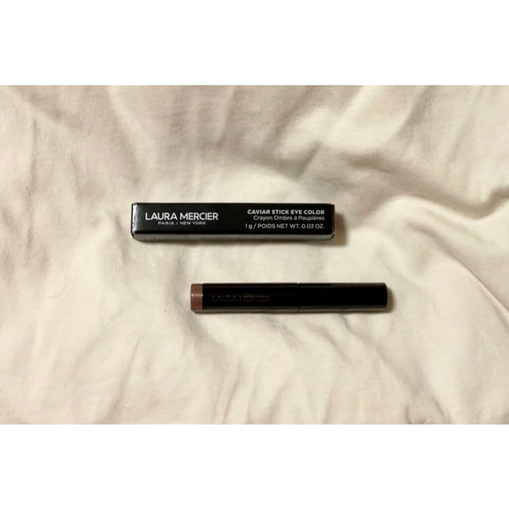 キャビアスティック アイカラー 02 Amethyst（ミニ）/ローラ メルシエ/スティックアイシャドウを使ったクチコミ（1枚目）
