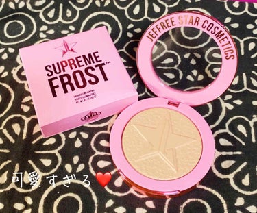 Jeffree star supreme frost/Jeffree Star Cosmetics/ハイライトを使ったクチコミ（2枚目）