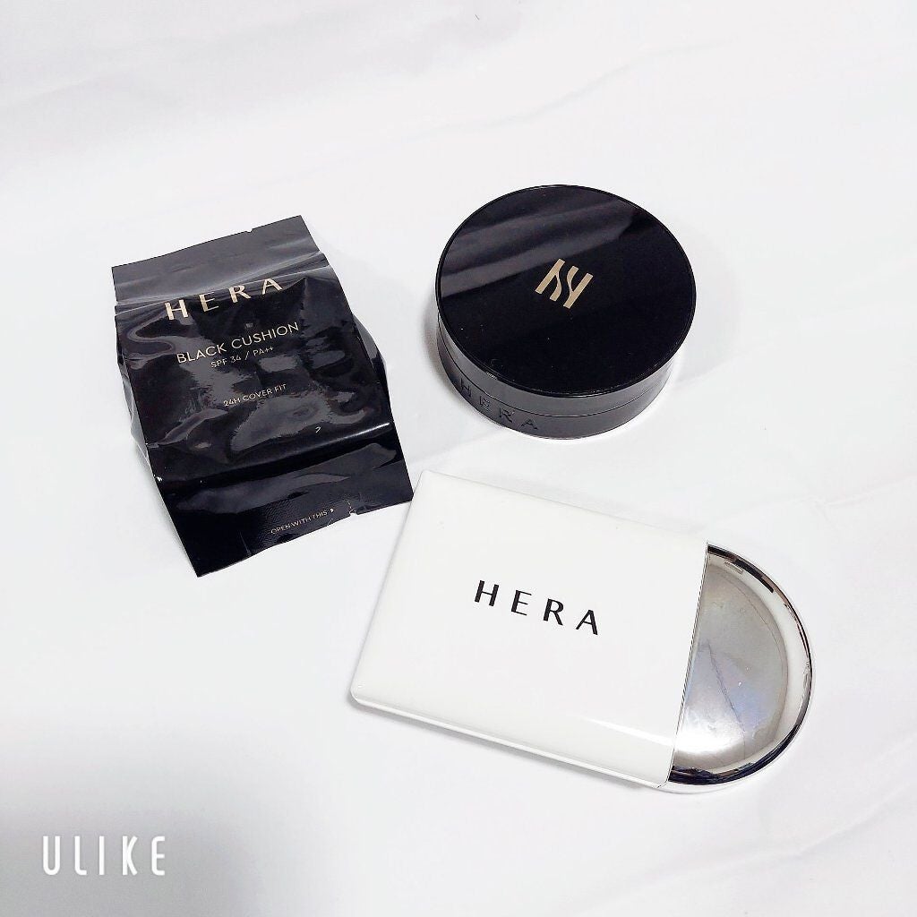ブラック クッション/HERA/クッションファンデーションを使ったクチコミ(2枚目)