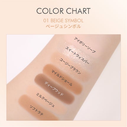 レイヤーブレンディングアイパレット/LUNA/アイシャドウパレットを使ったクチコミ(4枚目)