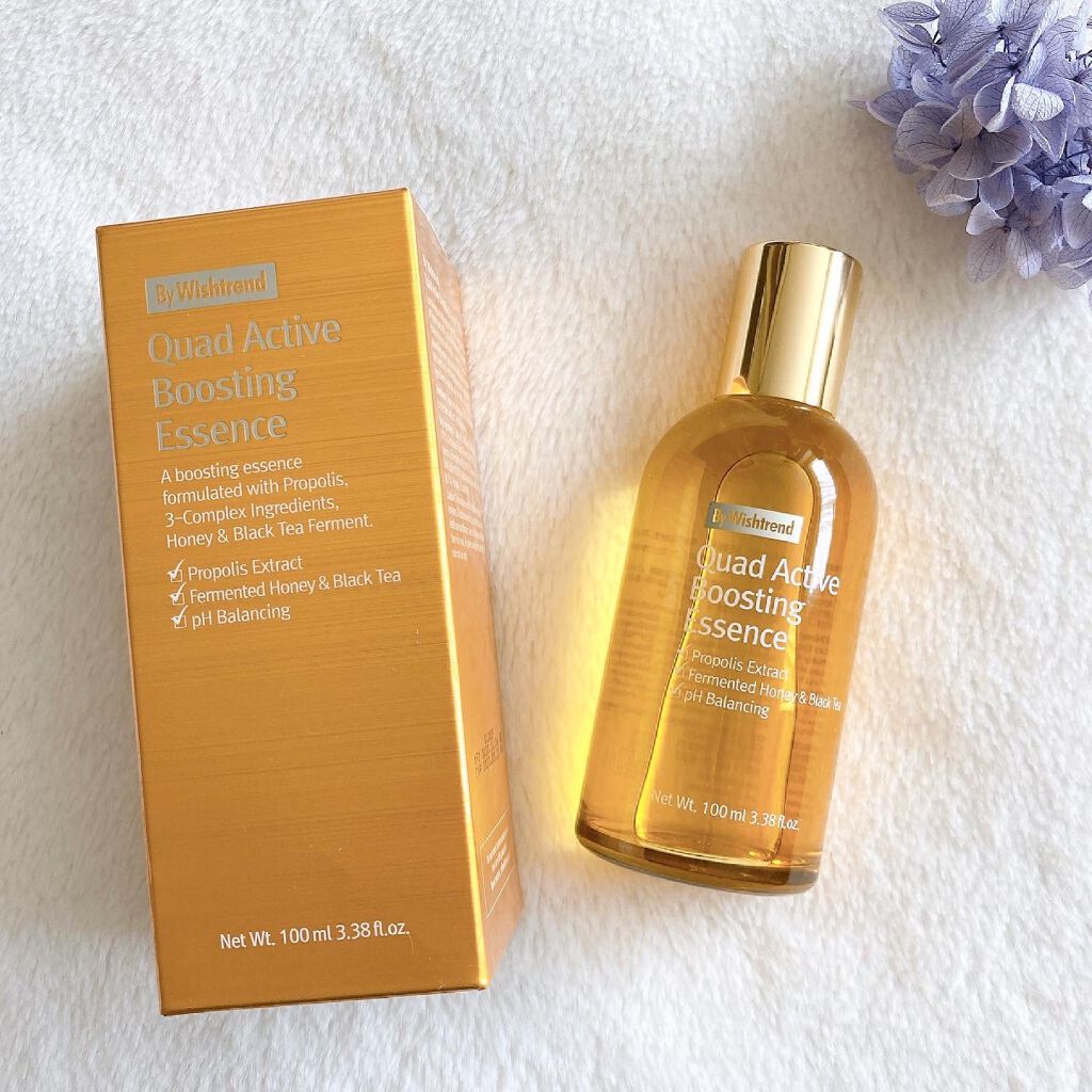 クアッドアクティブブースティングエッセンス/By Wishtrend/美容液を使ったクチコミ(1枚目)