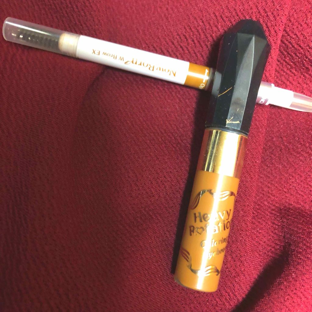 カラーリングアイブロウ/ヘビーローテーション/眉マスカラを使ったクチコミ（1枚目）