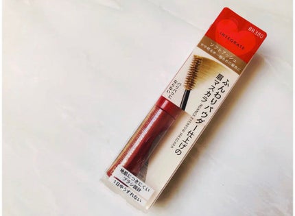ニュアンスアイブローマスカラ BR380/インテグレート/眉マスカラを使ったクチコミ(2枚目)