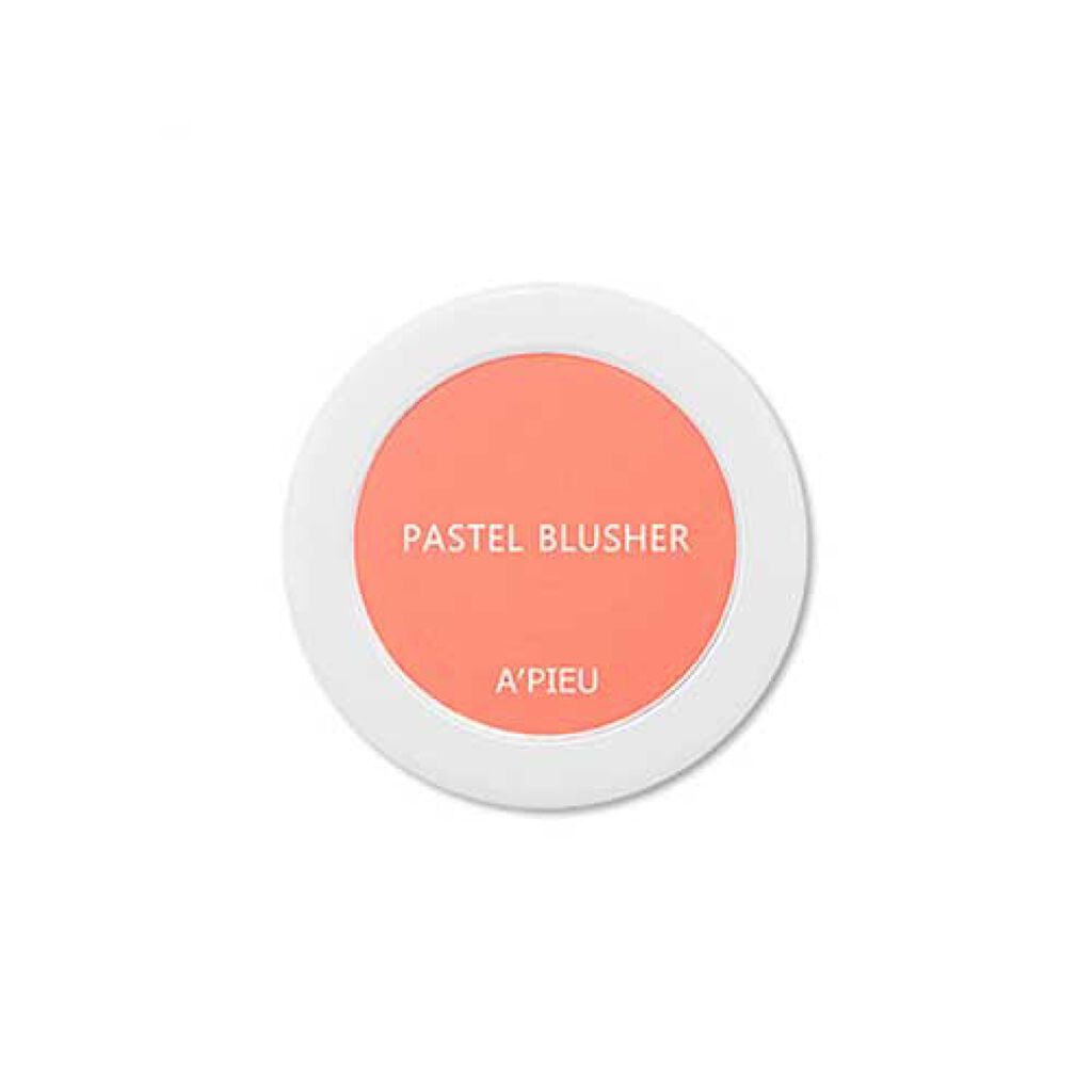 アピュー パステルブラッシャー CR04はじけるオレンジ