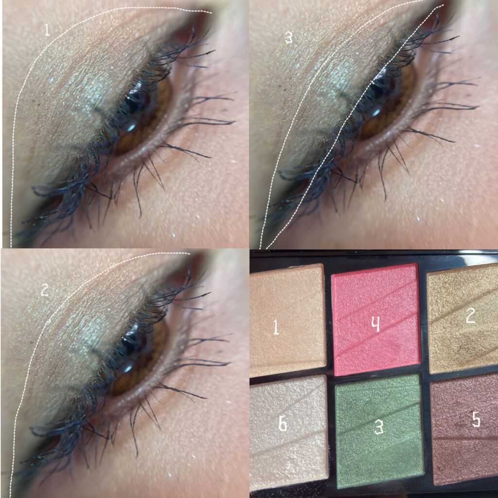 トーンディメンショナルパレット EX-103/KATE/メイクアップキットを使ったクチコミ（3枚目）