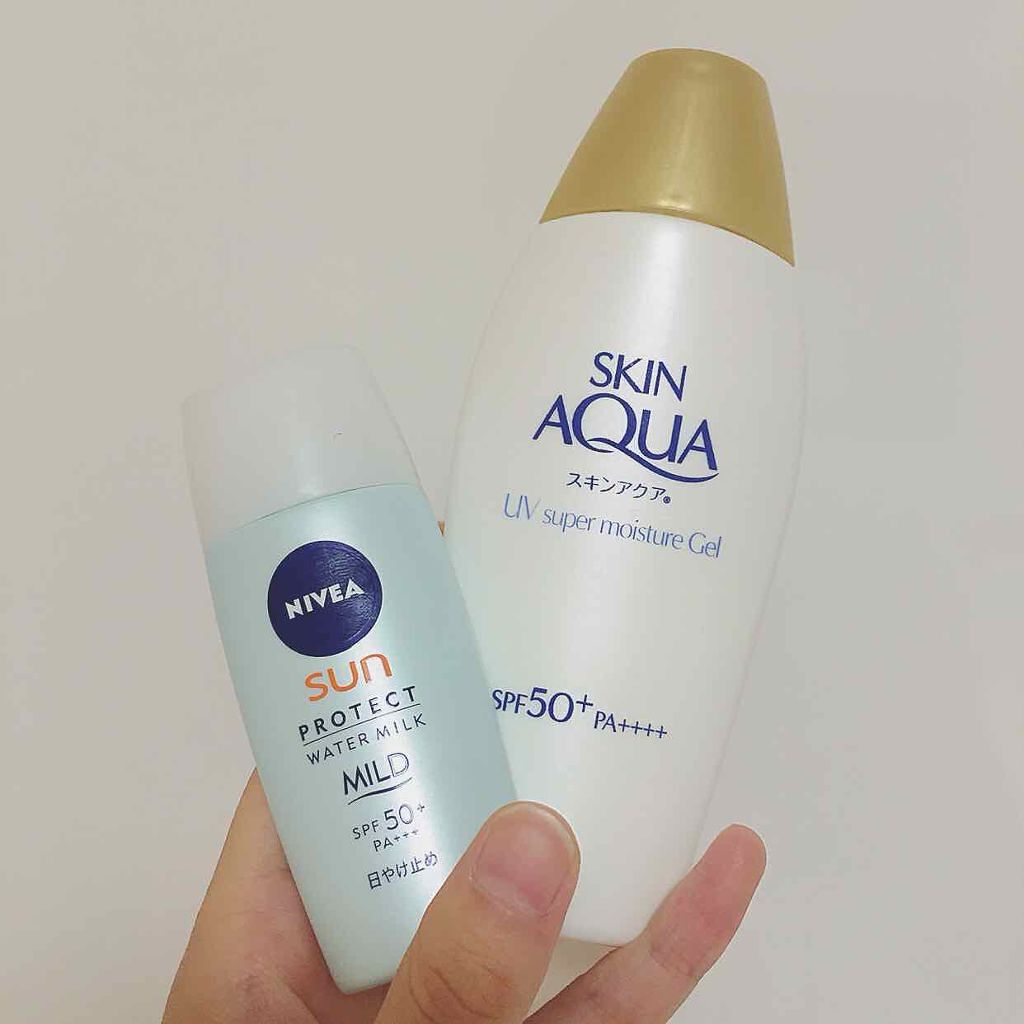 スキンアクア スーパーモイスチャージェル/スキンアクア/日焼け止めジェルを使ったクチコミ（1枚目）