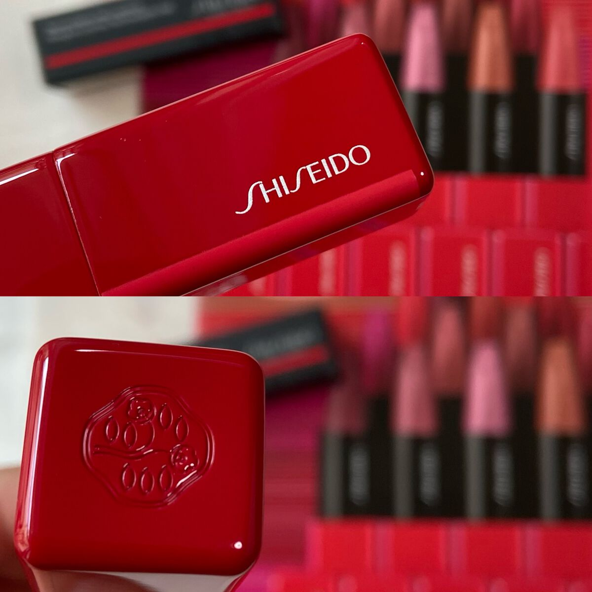 テクノサテン ジェル リップスティック 414	Upload/SHISEIDO/口紅を使ったクチコミ（2枚目）