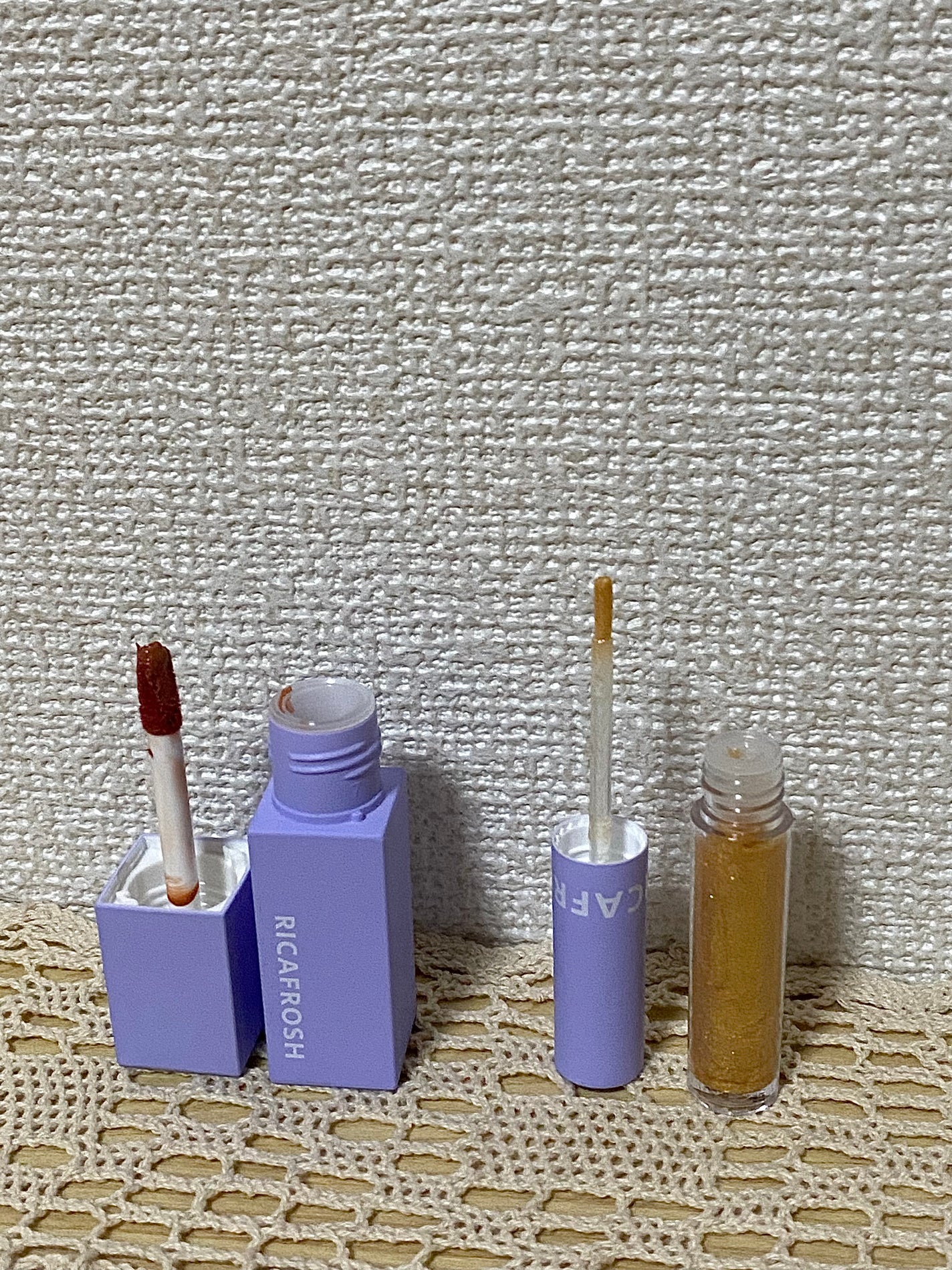 サンタプライズボックス/RICAFROSH/メイクアップキットを使ったクチコミ(3枚目)