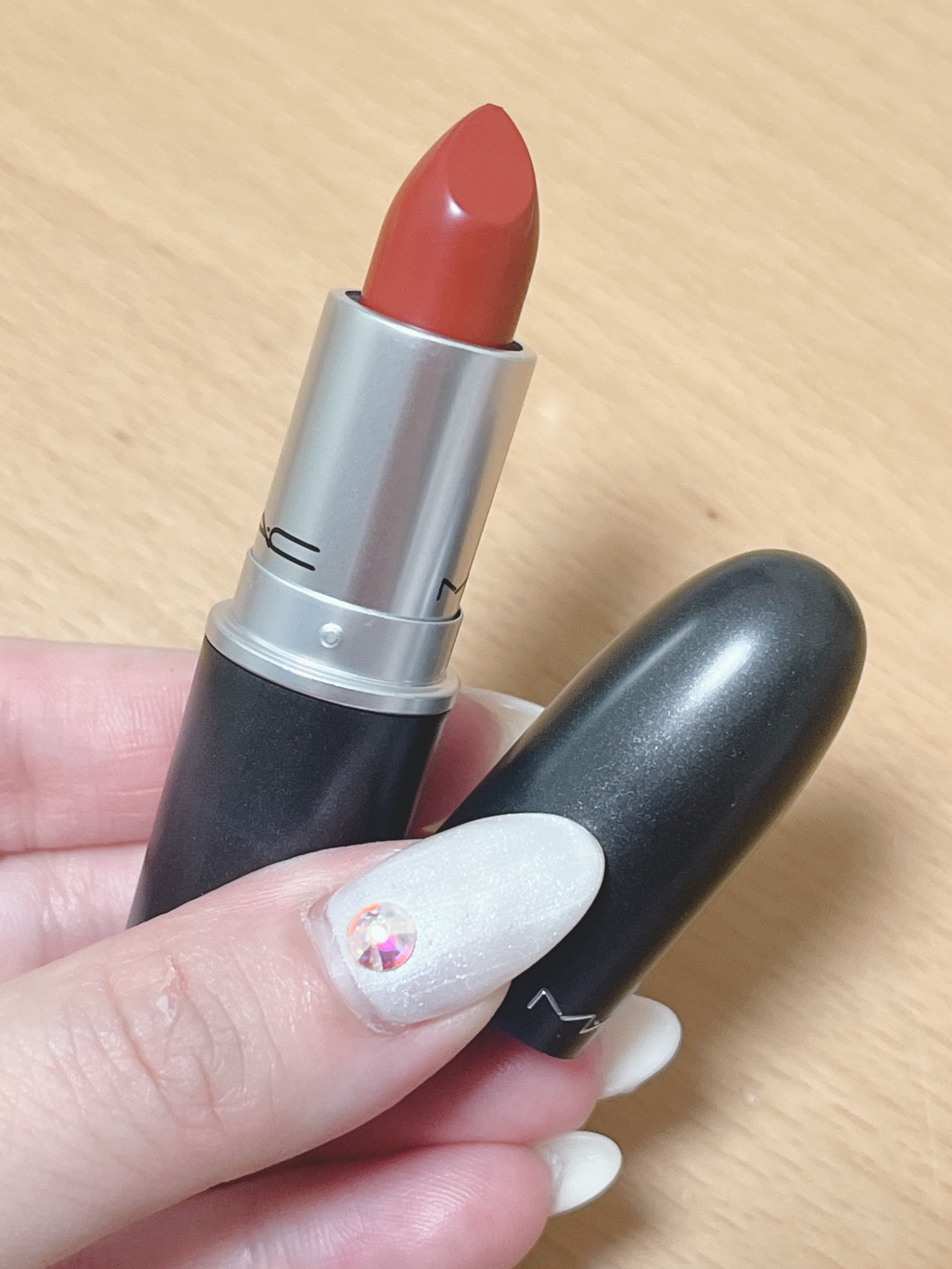 リップスティック チリ トーキョー (限定)/M・A・C/口紅を使ったクチコミ（2枚目）