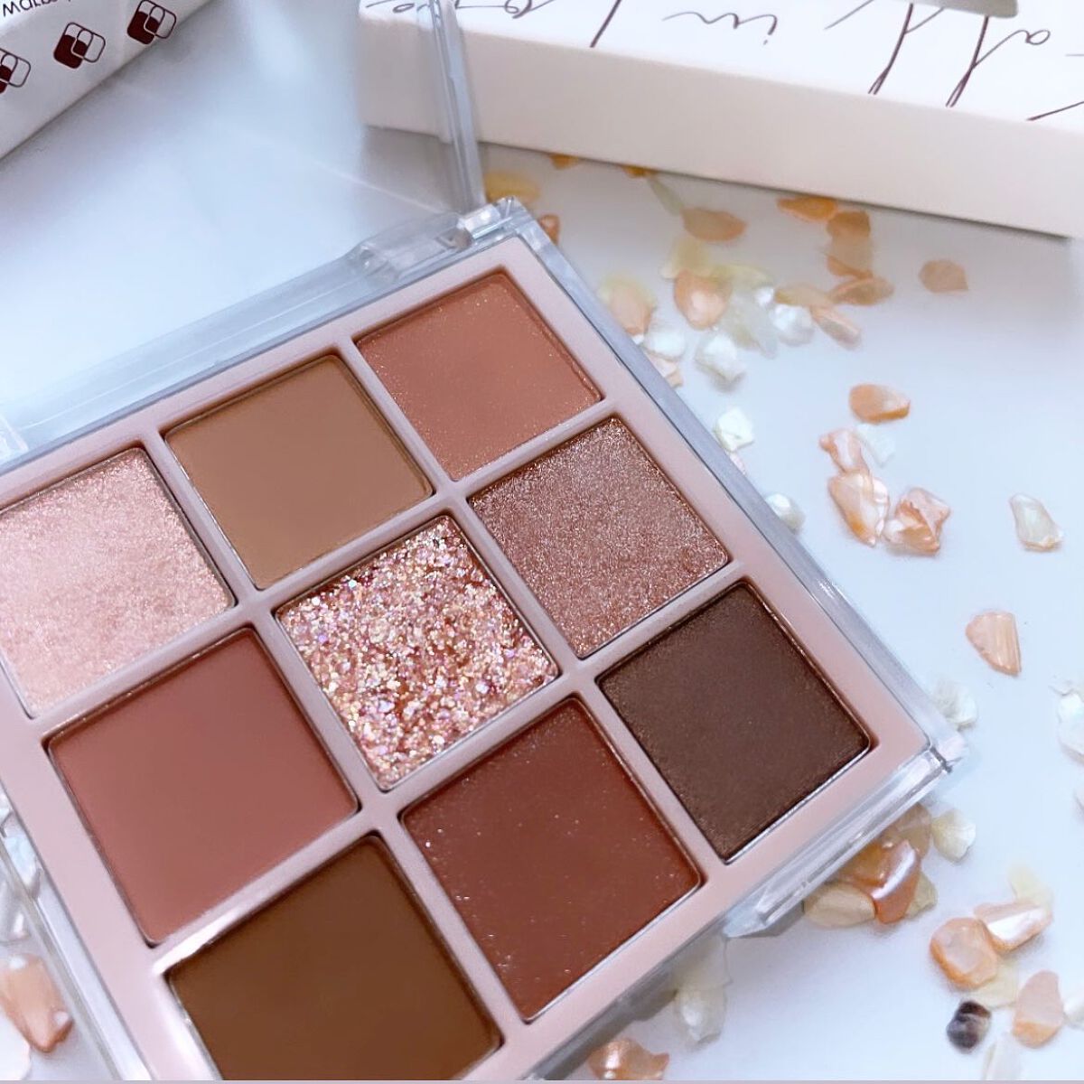 KEYBO FALL IN LOVE SHADOW PALETTE/keybo/アイシャドウパレットを使ったクチコミ（1枚目）