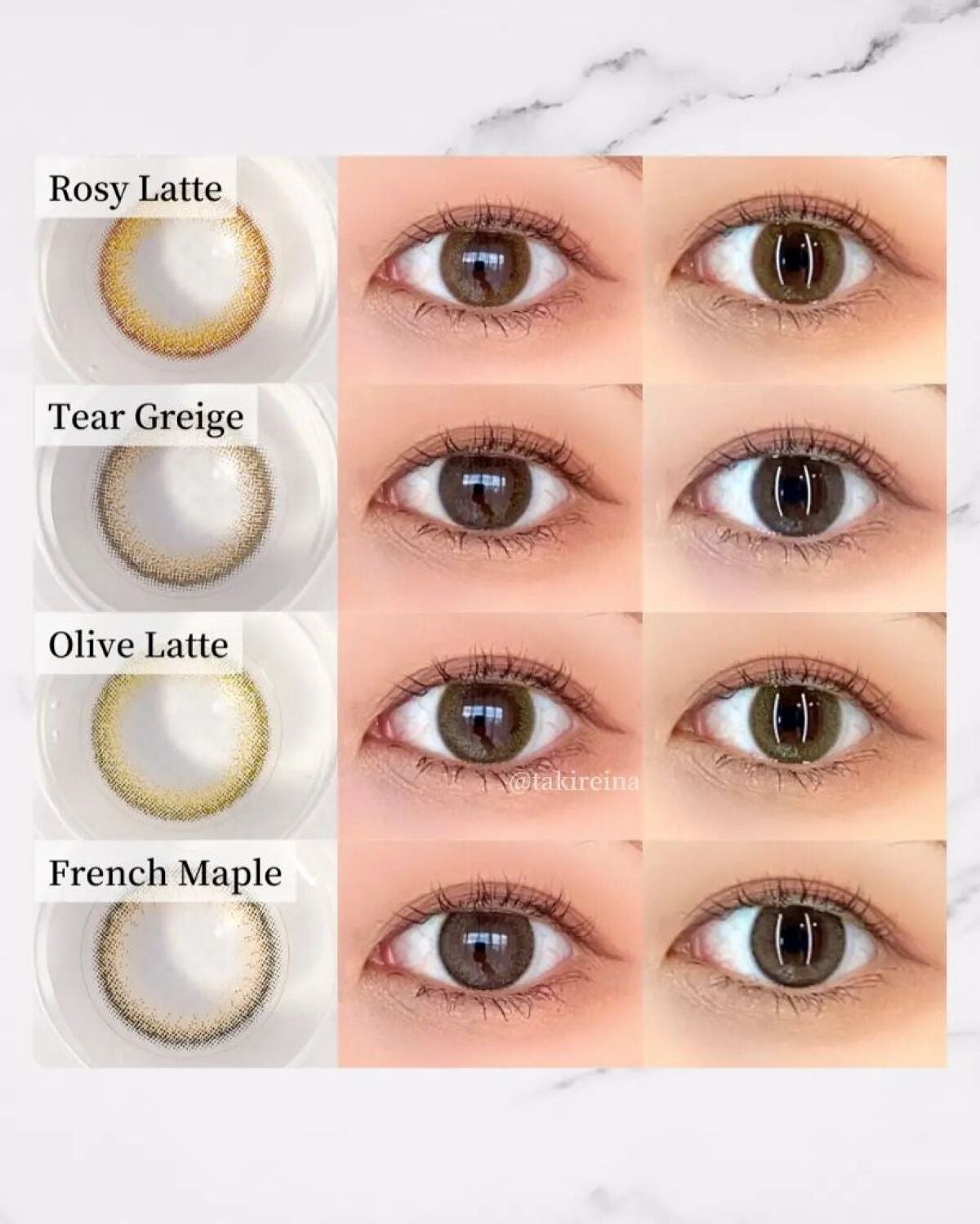 アンジョルノ/en Giorno/カラーコンタクトレンズを使ったクチコミ(4枚目)