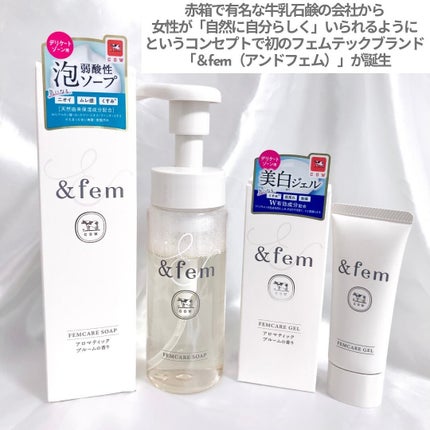 アンドフェム フェムケア泡ソープ/&fem/デリケートゾーンケアを使ったクチコミ(2枚目)