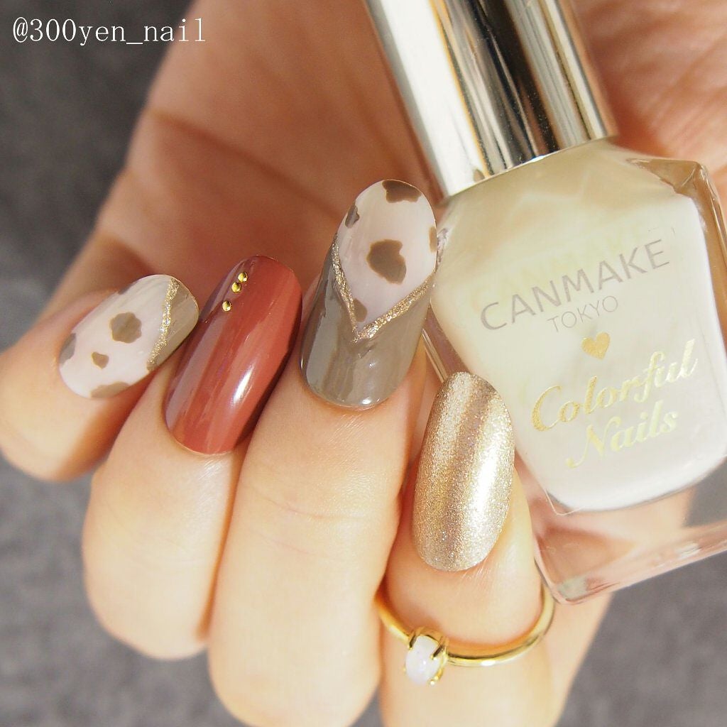 カラフルネイルズ/キャンメイク/マニキュアを使ったクチコミ(2枚目)