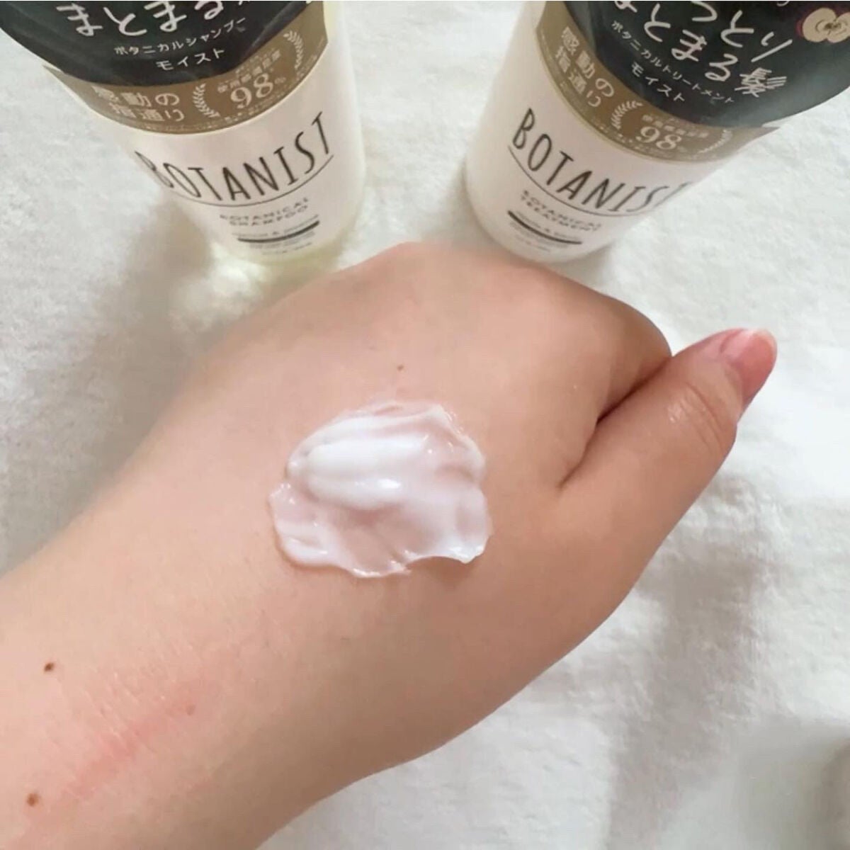 ボタニカルシャンプー/トリートメント(モイスト) /BOTANIST/シャンプー・コンディショナーを使ったクチコミ(8枚目)