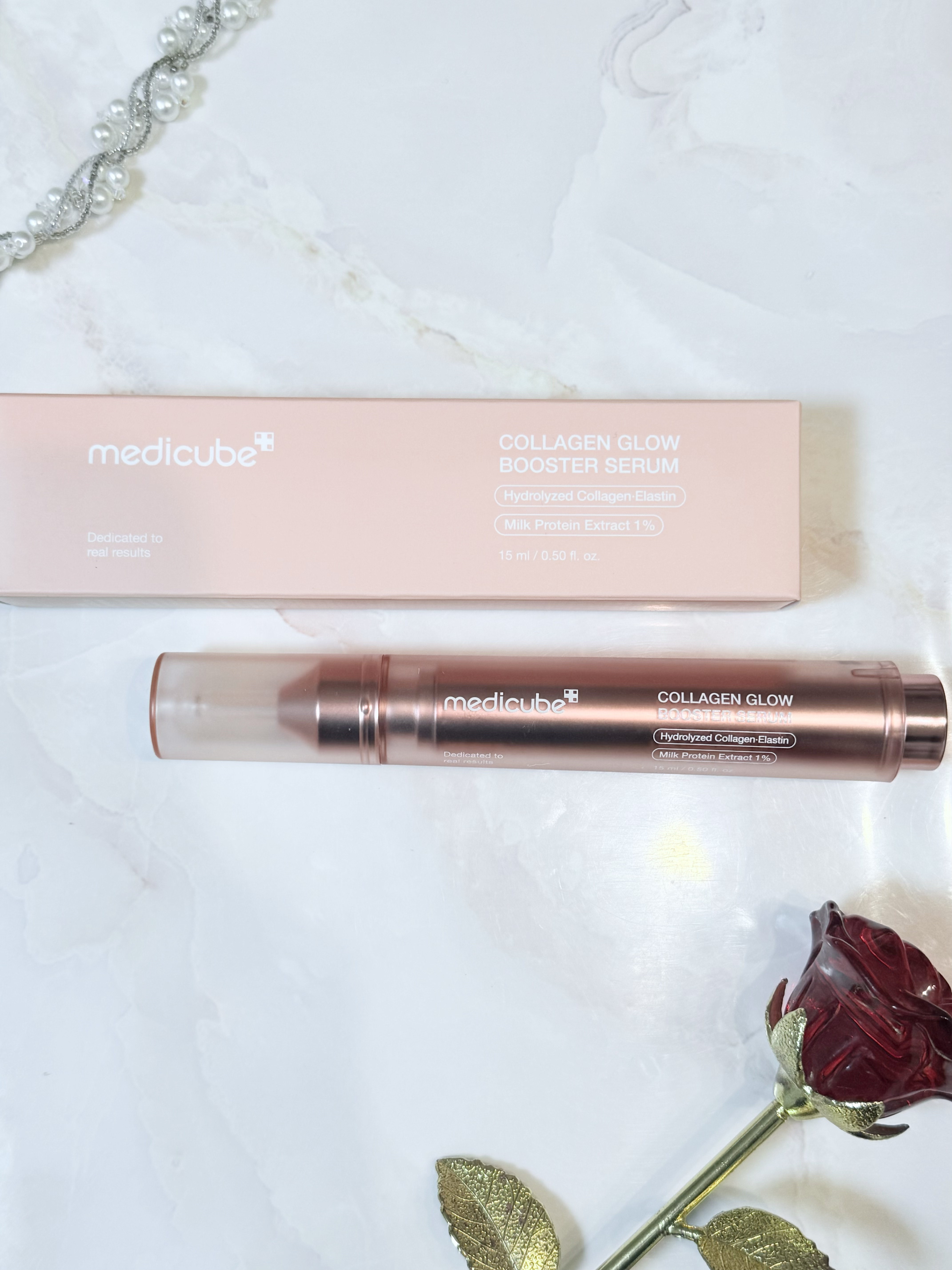 コラーゲングローブースターセラム/MEDICUBE/美容液を使ったクチコミ（1枚目）